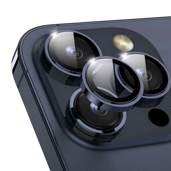 Защитное стекло камеры LITO iPhone 15 Pro/15 Pro Max,синий
