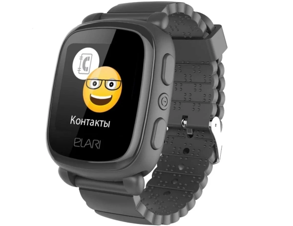 Детские умные часы ELARI Kidphone 2, черный