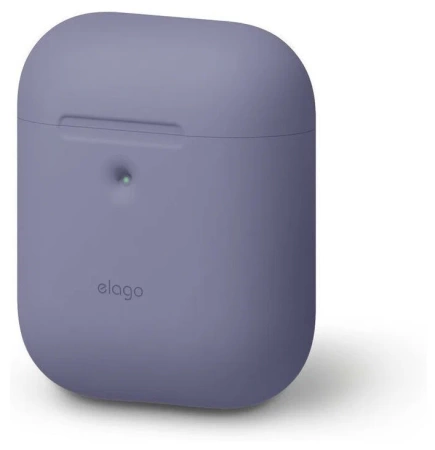 Чехол Elago Silicone case для AirPods 2, тёмно-лавандовый