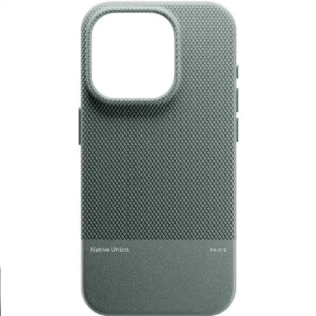 Чехол Native Union Classic Case для iPhone 16 Pro Max, зеленый сланец