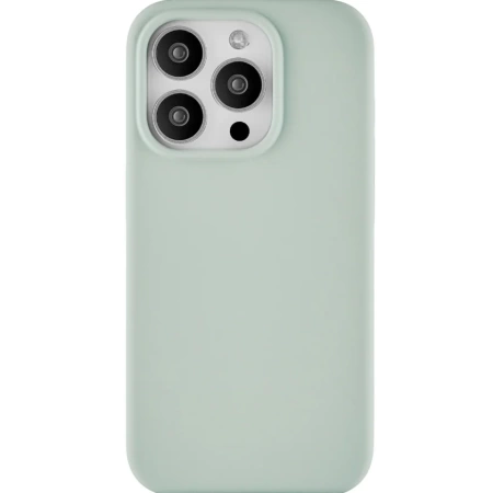Чехол силиконовый MagSafe uBear  iPhone 16 Pro Max, холодная мята