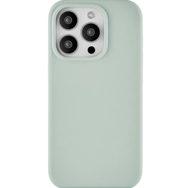Чехол силиконовый MagSafe uBear  iPhone 16 Pro Max, холодная мята