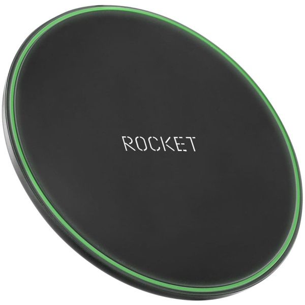 Беспроводное зарядное устройство Rocket Disc, 15W, черный