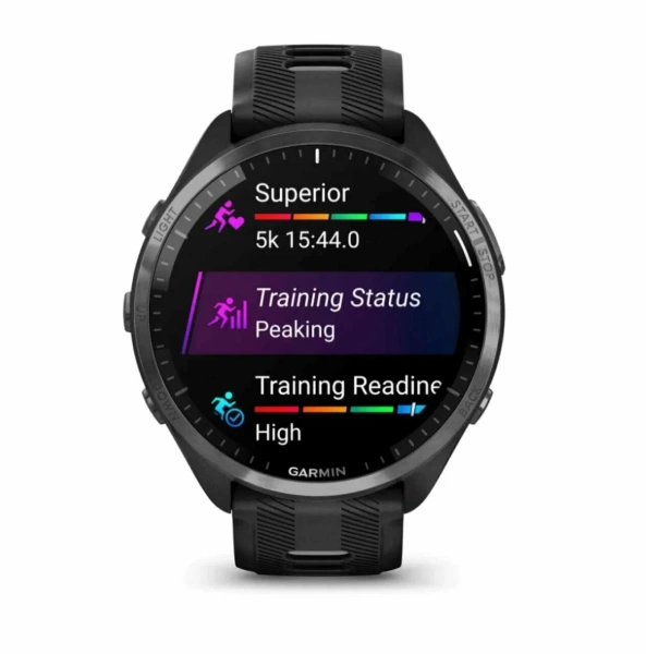 Умные часы Garmin Forerunner 965 47 мм, черный (010-02809-10)