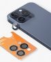 Защитное стекло камеры BlueO на iPhone 15 Pro, синий