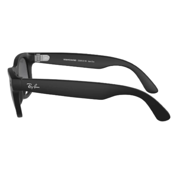 Ray-Ban Meta Wayfarer RW4008 (Матовая черная оправа, линзы графитовый градиент), размер L