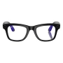 Ray-Ban Meta Wayfarer RW4006 (Глянцевая черная оправа, линзы прозрачные), размер М