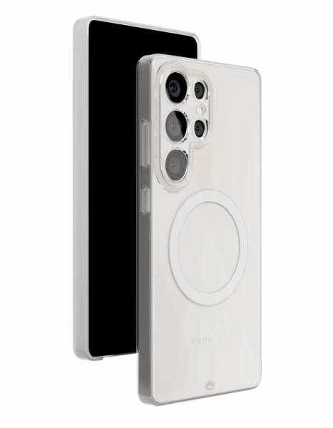 Чехол защитный VLP Puro Case с MagSafe для Samsung S25 Ultra, прозрачный