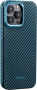 Усиленный чехол Pitaka MagEZ Pro 4 для iPhone 15 Pro, черно-синий