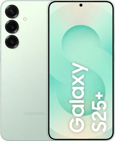 Смартфон Samsung Galaxy S25 Plus 12/256 ГБ, мятный (Mint)