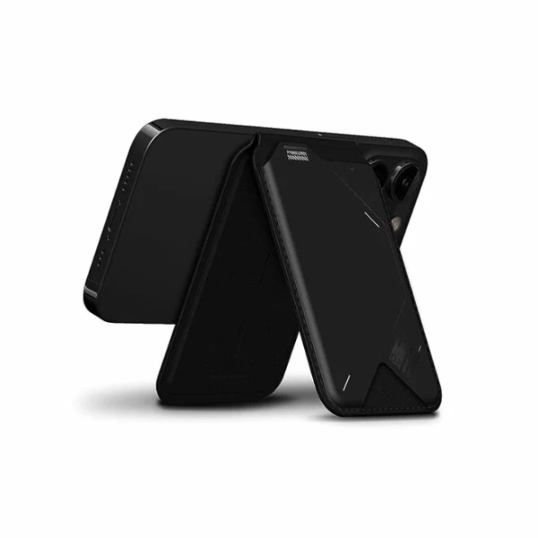 Картхолдер и подставка для смартфона Aulumu G02 MagSafe, черный