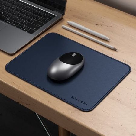 Коврик Satechi Eco Leather Mouse Pad для компьютерной мыши, синий