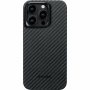 Чехол Pitaka MagEZ Case 4 для iPhone 15 Pro, черно-серый