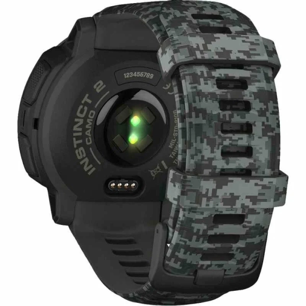 Умные часы Garmin Instinct 2 45 мм, серый камуфляж (010-02626-03)