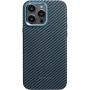 Усиленный чехол Pitaka MagEZ Pro 4 для iPhone 15 Pro, черно-синий