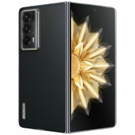 Смартфон Honor Magic V2 16/512 ГБ, черный кожаный