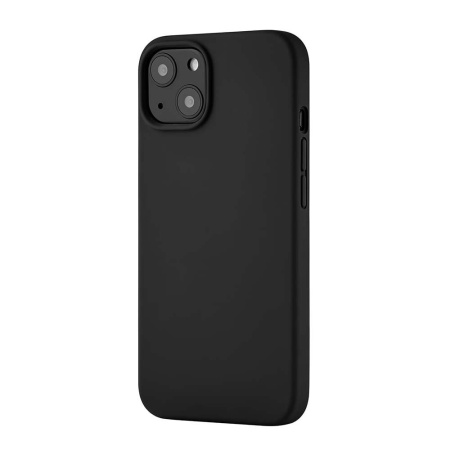Чехол силиконовый MagSafe uBear iPhone 13, черный
