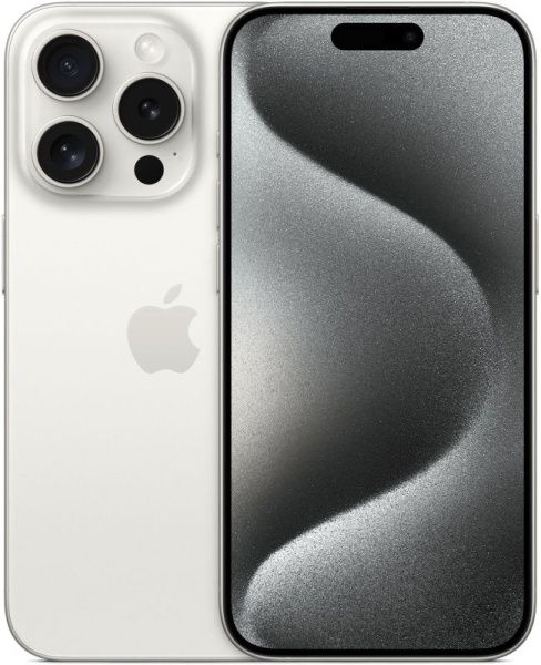 Apple iPhone 15 Pro 128 ГБ, «титановый белый»