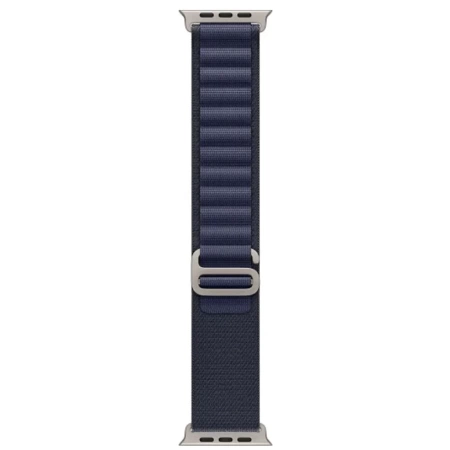 Apple Watch Ultra 2 2024 49 мм, корпус из натурального титана, ремешок Alpine темно-синего цвета, размер S