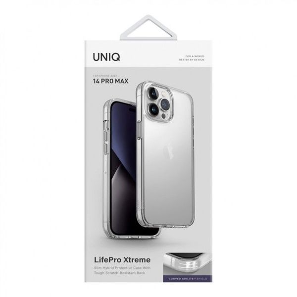 Чехол прозрачный Uniq для iPhone 14 Pro Max Lifepro Xtreme