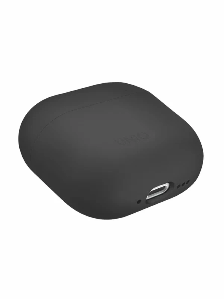 Чехол Uniq для Airpods 4 LINO Liquid silicone, серый