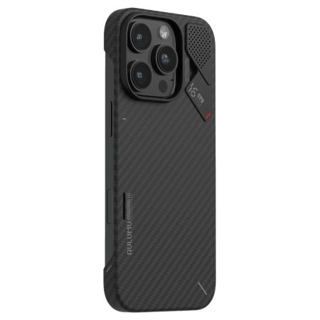 Чехол Aulumu А16 Aramid Fiber для iPhone 16 Pro Max, черный