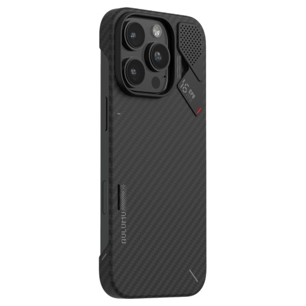 Чехол Aulumu А16 Aramid Fiber для iPhone 16 Pro Max, черный