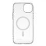 Чехол защитный uBear Real Mag Case, iPhone 15 Plus MagSafe, прозрачный