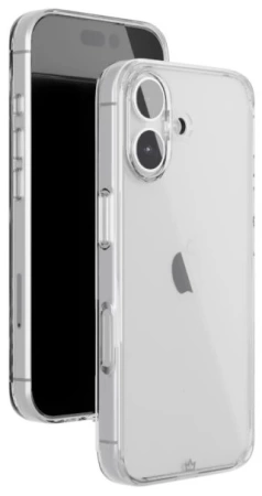 Чехол защитный "vlp" Diamond Case для iPhone 16 Plus, прозрачный