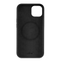 Чехол силиконовый MagSafe uBear iPhone 13, черный