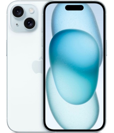 Apple iPhone 15 Plus 256 ГБ, голубой Dual SIM