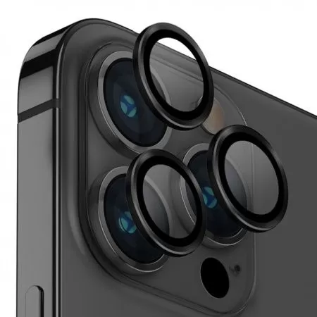 Защитное стекло камеры LITO на iPhone 14Pro/Pro Max, черный