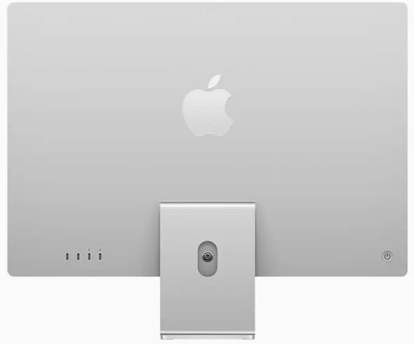 Моноблок Apple iMac 24" Retina 4,5K, M3 (8C CPU, 10C GPU, 2023), 8 ГБ, 512 ГБ SSD, серебристый