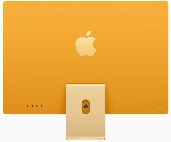 Моноблок Apple iMac 24" Retina 4,5K, M3 (8C CPU, 10C GPU, 2023), 8 ГБ, 256 ГБ SSD, желтый