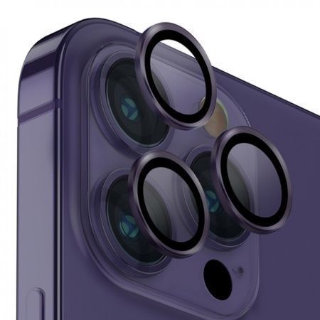 Защитное стекло камеры LITO на iPhone 14Pro/Pro Max, фиолетовый