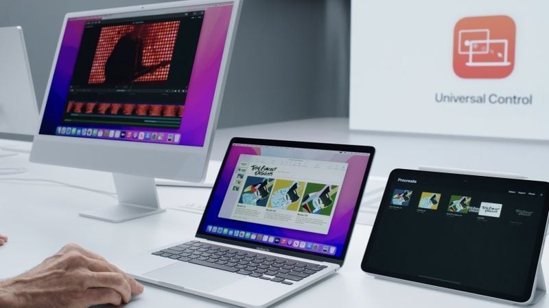 Как управлять iPad через Mac?