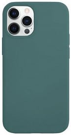 Чехол силиконовый MagSafe iPhone 12/12 Pro, тёмно-зелёный