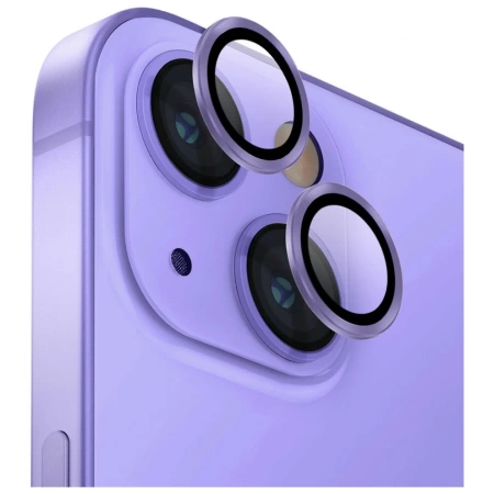 Защитное стекло камеры LITO на iPhone 14 /14 Plus, фиолетовый