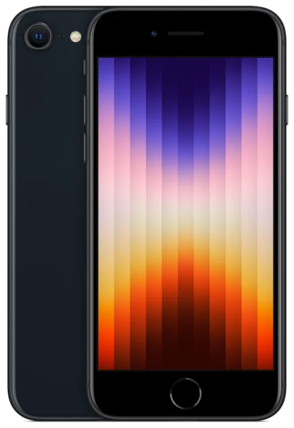 iPhone SE 64 ГБ, "темная ночь"