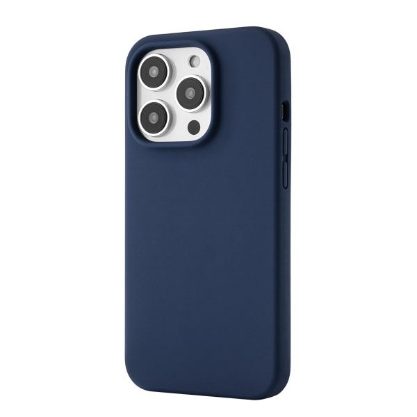 Чехол силиконовый MagSafe uBear iPhone 14 Pro, синий