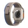 Apple Watch Ultra 49 мм, ремешок Trail синего/серого цвета, размер S/M