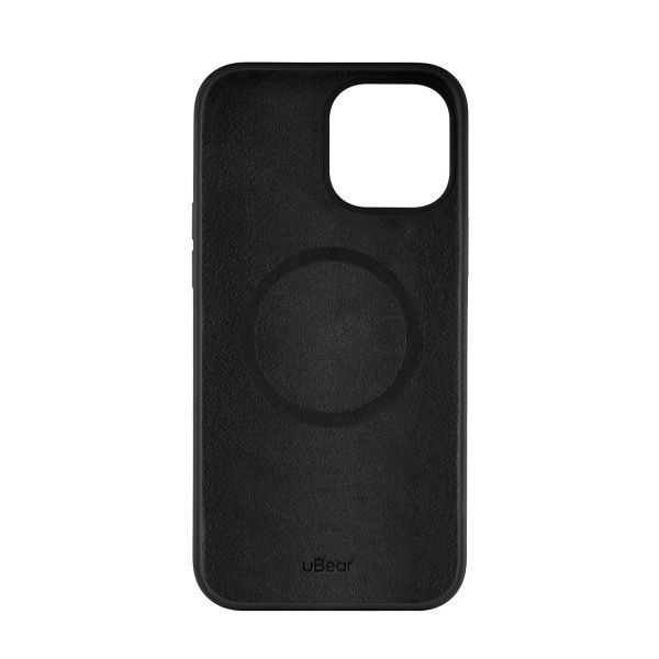 Чехол силиконовый MagSafe uBear iPhone 13 Pro Max, черный