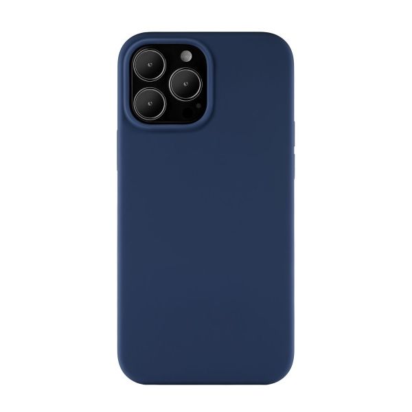 Чехол силиконовый MagSafe uBear iPhone 13 Pro Max, синий