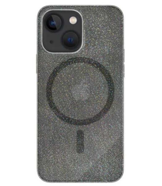 Чехол защитный "vlp" Starlight Case with MagSafe для iPhone 14, черный