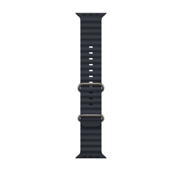 Apple Watch Ultra 49 мм, ремешок Ocean цвета «тёмная ночь»