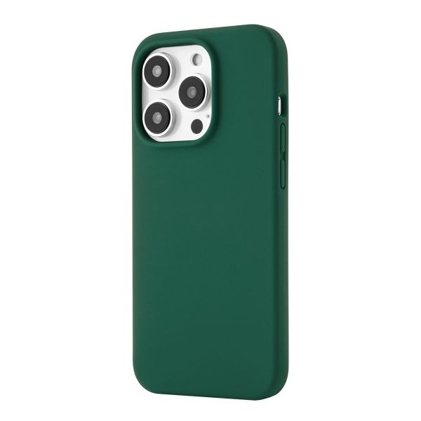 Чехол силиконовый MagSafe uBear iPhone 14 Pro, зеленый
