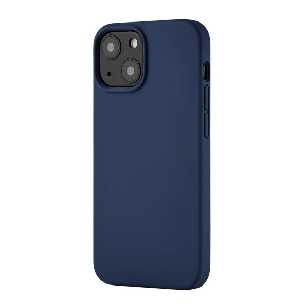 Чехол силиконовый MagSafe uBear iPhone 13, синий
