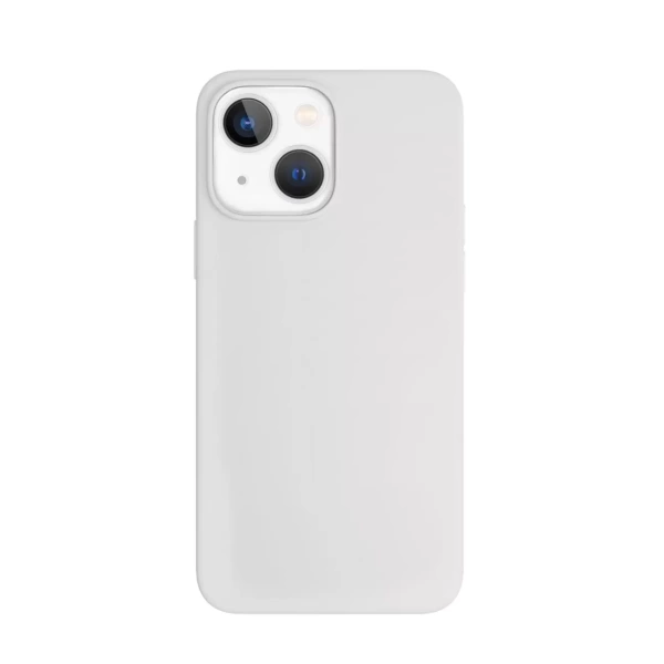Чехол силиконовый MagSafe iPhone 14 Plus, белый