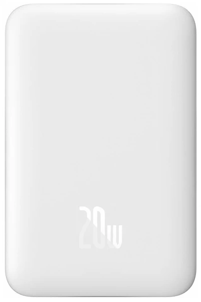 Baseus Power Bank 6000Mah, белый