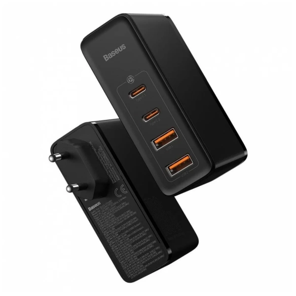 Адаптер Baseus 2C+2U 100W, черный